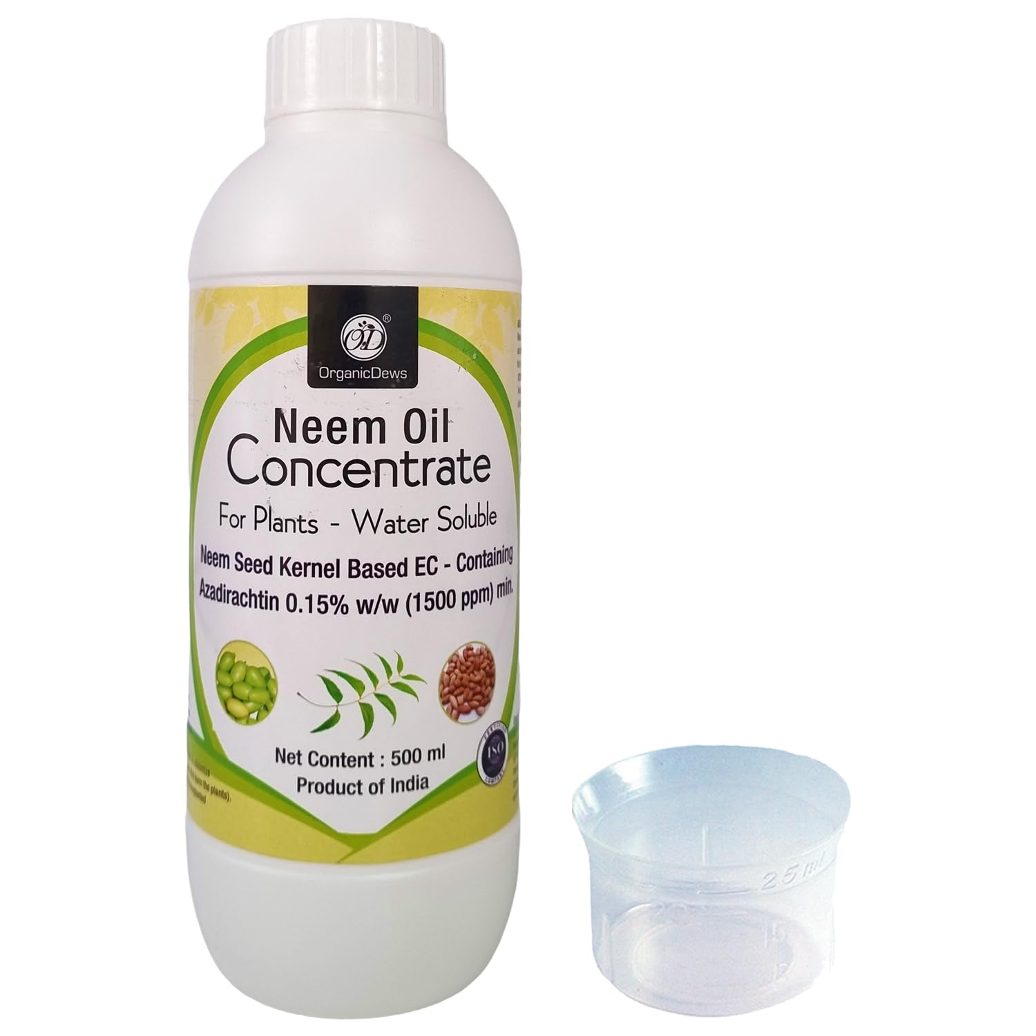 Organic neem oil for plants pest control natural insecticide