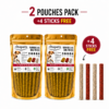 Chicken Flavour Chew Sticks for Dogs - Pack of 2