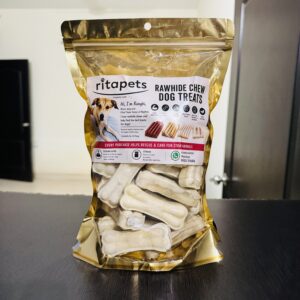 Dog Treat Rawhide Chew Bone for Dogs | Long Lasting Dental Chew