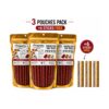 Dog Treat Mutton Flavor Chew Sticks 3 packs 6 sticks free