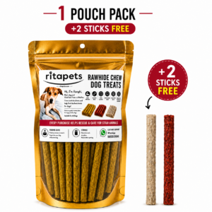 Chicken Flavour Munchy Chew Sticks for Dogs plus free sticks