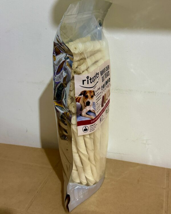 Twisted chew sticks dog treats 80 pieces